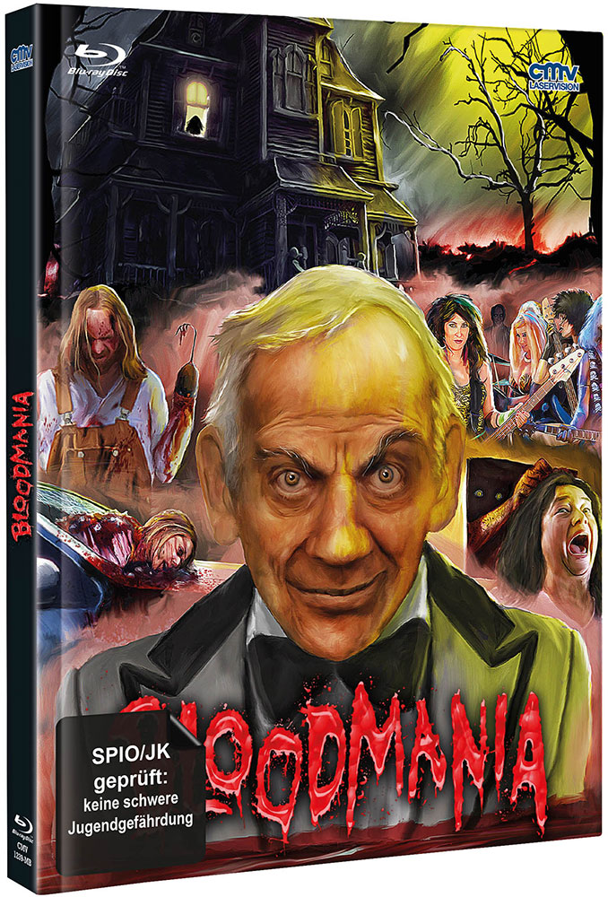 HERSCHELL GORDON LEWIS' BLOODMANIA (Blu-Ray+DVD) - Cover B - Mediabook - Limited 399 Edition