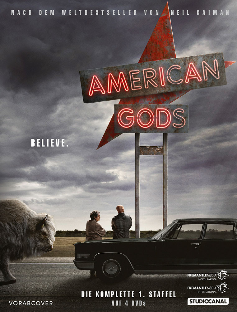 AMERICAN GODS - Staffel 1 (4DVD)