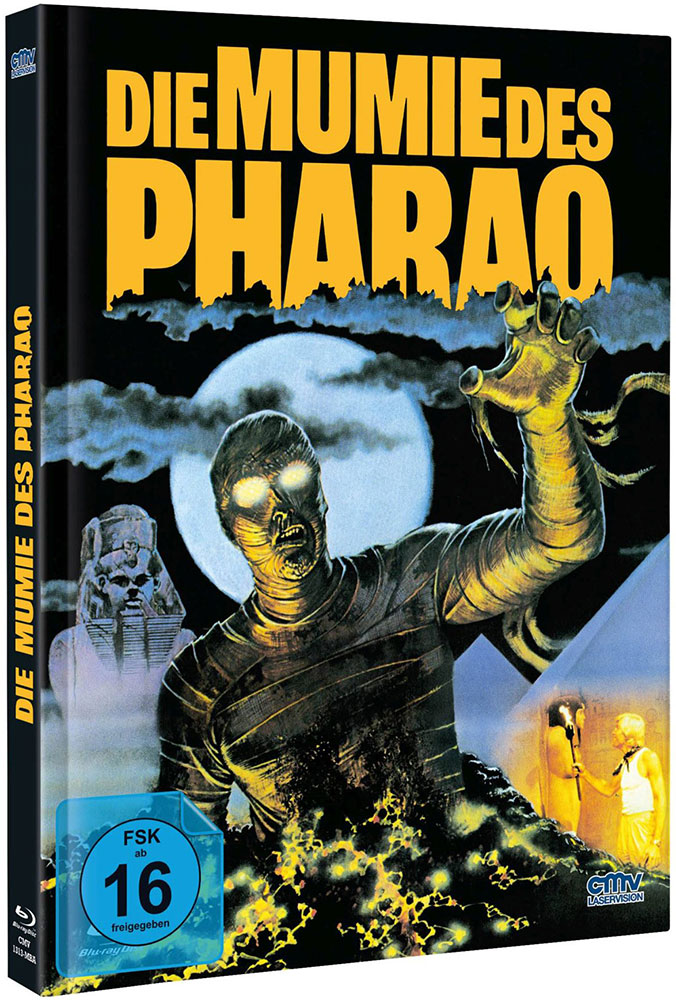 MUMIE DES PHARAO, DIE (Blu-Ray+DVD) - Cover A - Mediabook (FSK) - Limited Edition