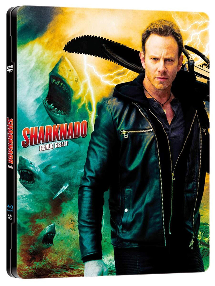 SHARKNADO 1 - ENOUGH SAID! (Blu-Ray+DVD) - Limited 1000 Steel Edition - Uncut + Bonusfilm