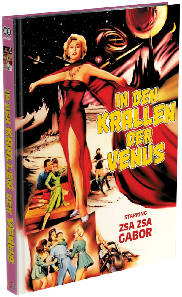 IN DEN KRALLEN DER VENUS (Blu-Ray+DVD) - Cover C - Mediabook - Limited 250 Edition - Uncut