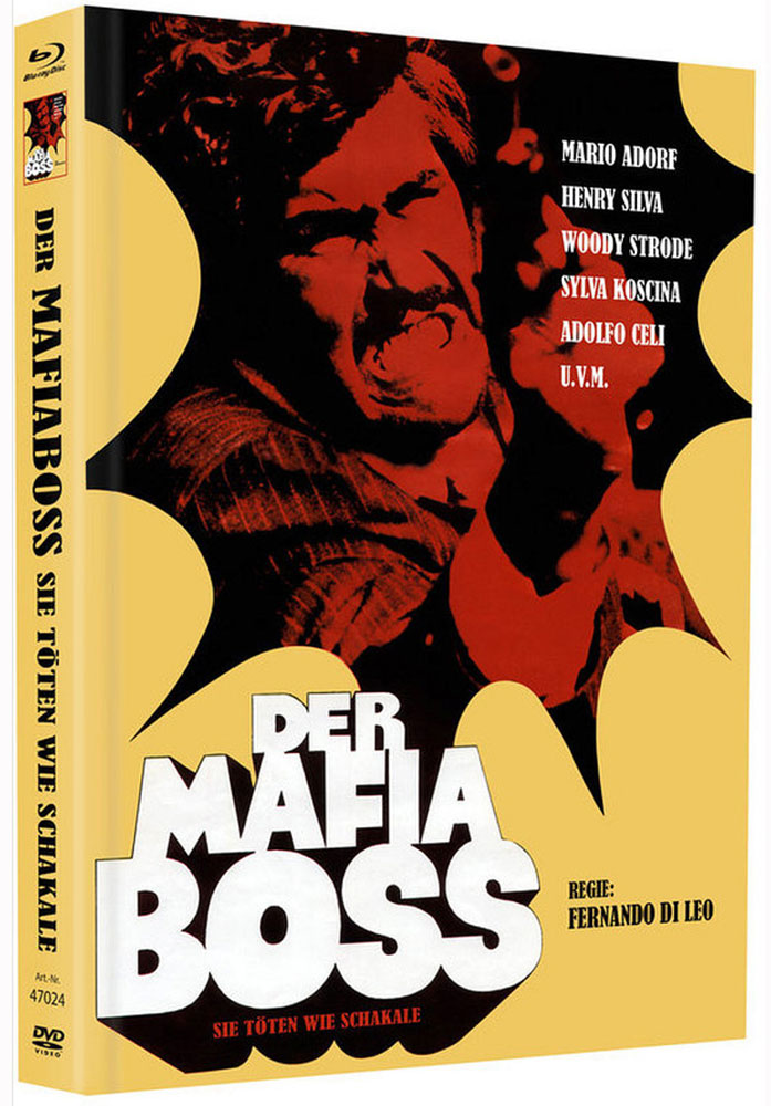 MAFIABOSS, DER - SIE TÖTEN WIE SCHAKALE (Blu-Ray+DVD) - Cover E - Mediabook - Limited 75 Edition