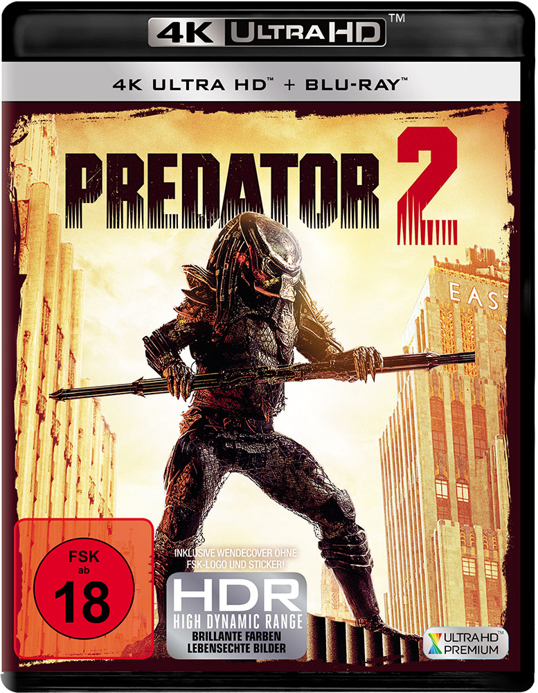PREDATOR 2 (4K UHD+Blu-Ray)