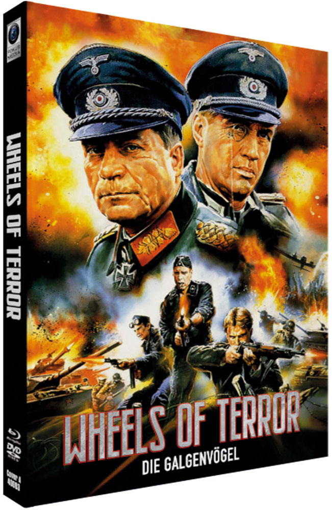 WHEELS OF TERROR - DIE GALGENVÖGEL (Blu-Ray+DVD) - Cover A - Mediabook - Limited 222 Edition