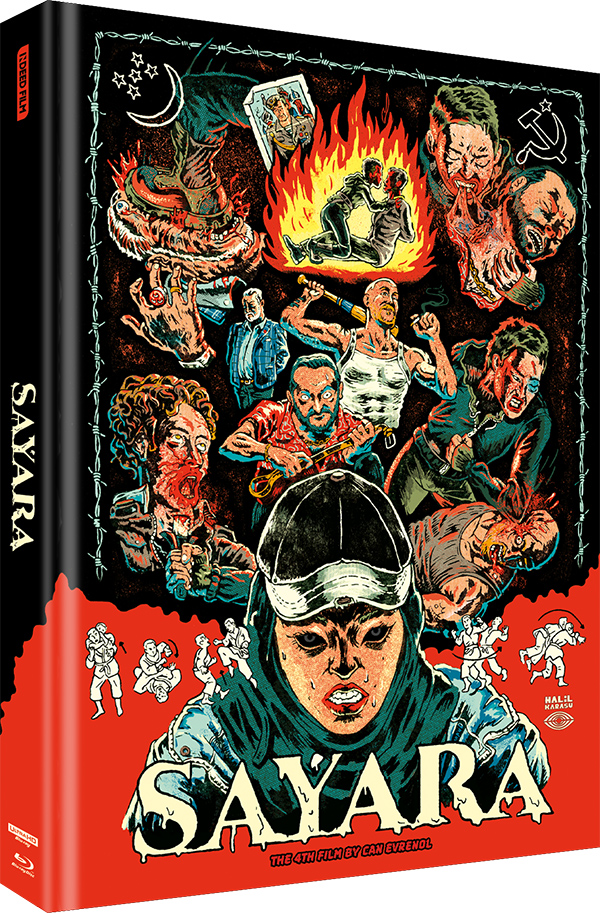 SAYARA - REVENGE IS DARKNESS (4K UHD+Blu-Ray) - Cover D - Mediabook - Limited 222 Edition