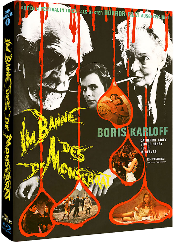 IM BANNE DES DR. MONSERRAT (Blu-Ray) - Cover B - Mediabook - Limited Edition