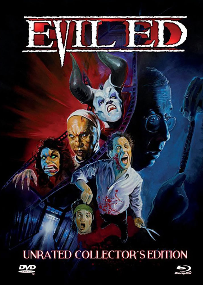EVIL ED (Blu-Ray+DVD) - Cover A - Limited 666 Edition - Mediabook - Unrated Version