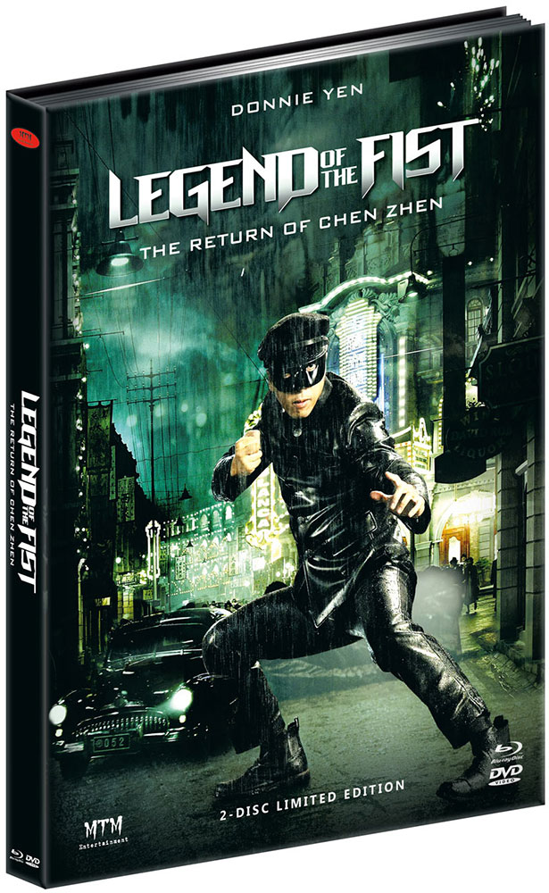 LEGEND OF THE FIST (Blu-Ray+DVD) - Cover B - Mediabook - Limited 222 Edition