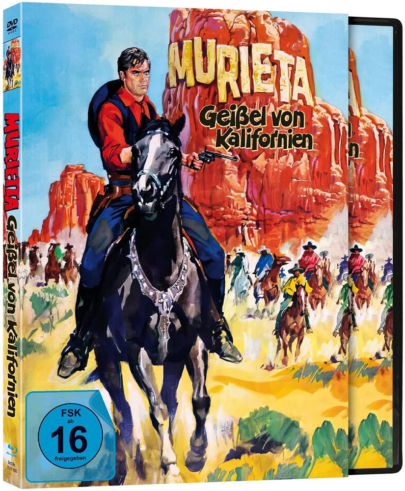 MURIETTA - GEISSEL VON KALIFORNIEN (Blu-Ray+DVD) - Cover A - Limited 500 Edition
