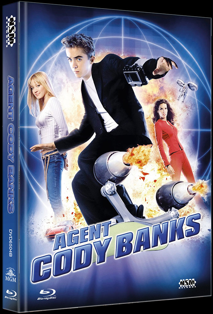 AGENT CODY BANKS (Blu-Ray+DVD) - Cover B - Mediabook - Limited 111 Edition