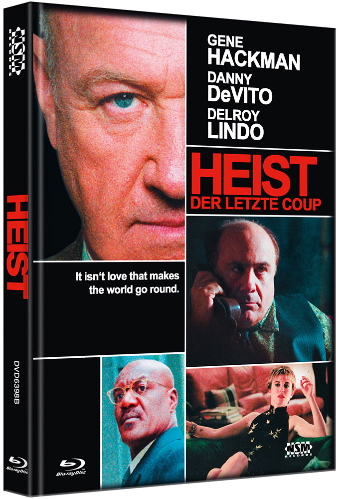 HEIST - DER LETZTE COUP (Blu-Ray+DVD) - Cover B - Mediabook - Limited 222 Edition