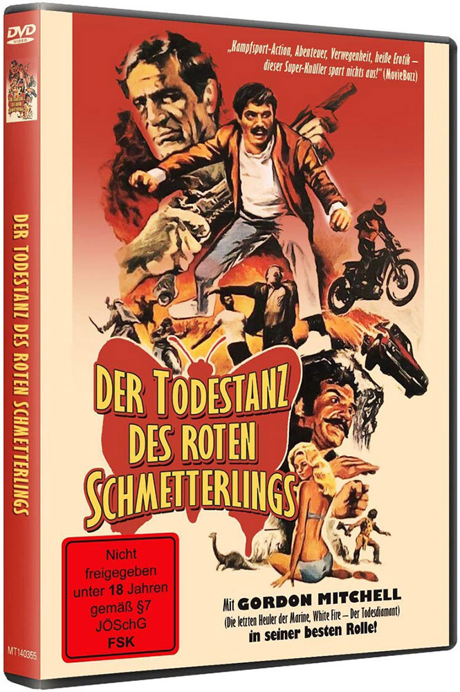 TODESTANZ DES ROTEN SCHMETTERLINGS, DER