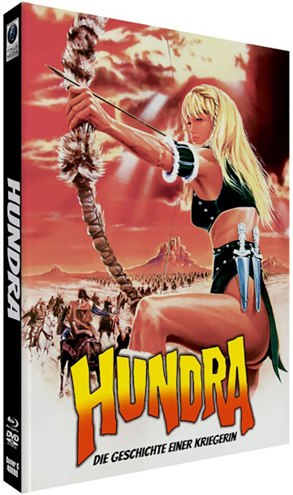 HUNDRA - DIE GESCHICHTE EINER KRIEGERIN (Blu-Ray+DVD) - Cover C - Mediabook - Limited 111 Edition
