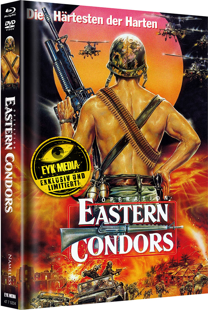 OPERATION EASTERN CONDORS (Blu-Ray+DVD) (4Discs) - Cover B - Mediabook - Limited 444 Edition