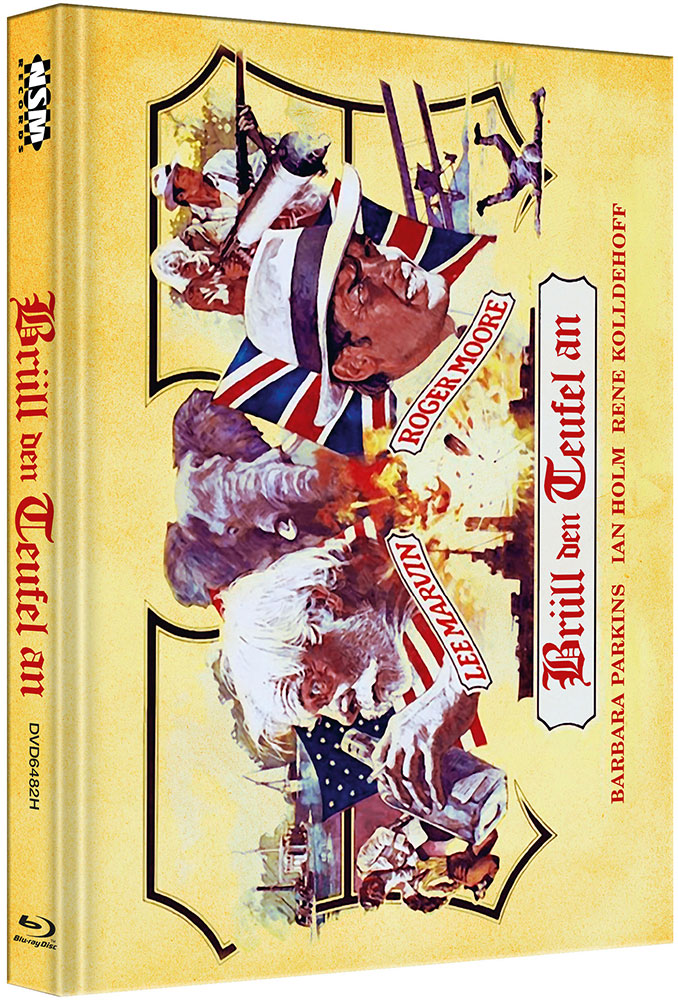 BRÜLL DEN TEUFEL AN (Blu-Ray+DVD) - Cover H - Mediabook - Limited 99 Edition (Quermotiv)