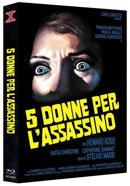 5 DONNE PER L´ASSASSINO (DAY KILLER - PULSSCHLAG DES TODES) (Blu-Ray+DVD) - Cover A - Mediabook - Limited 444 Edition - Eurocult Collection #83