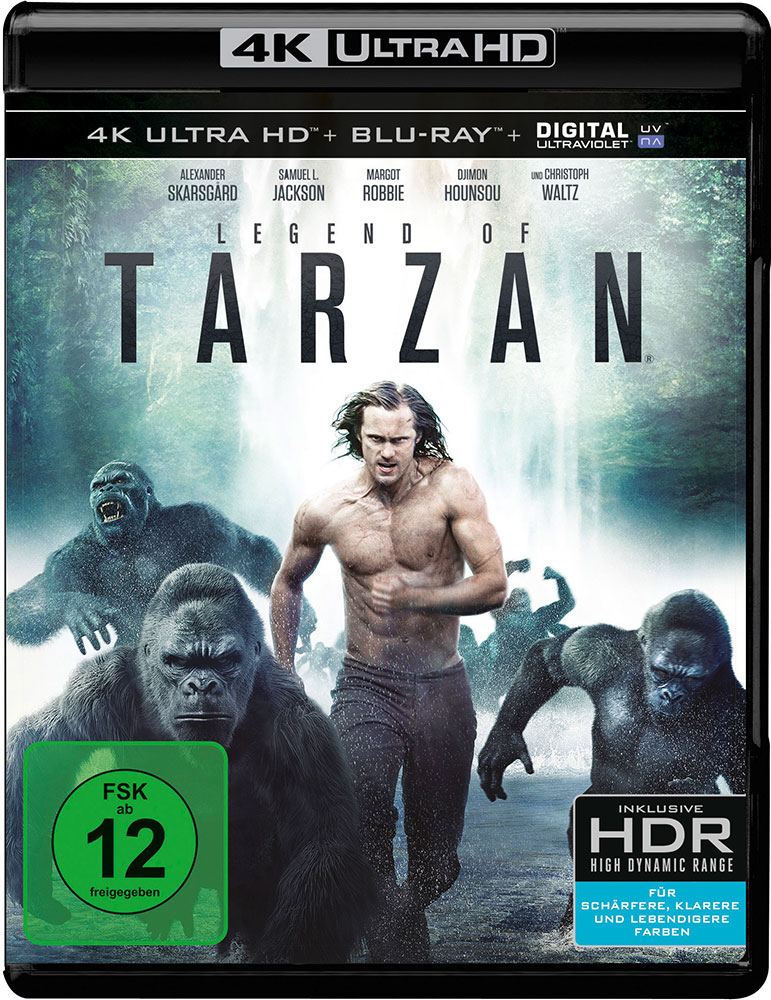 LEGEND OF TARZAN (4K UHD+Blu-Ray)