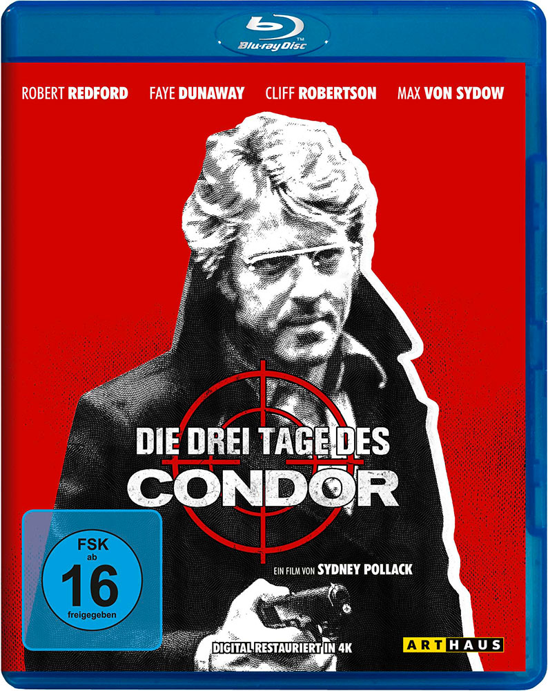 DREI TAGE DES CONDOR, DIE (Blu-Ray) - 4K Remastered