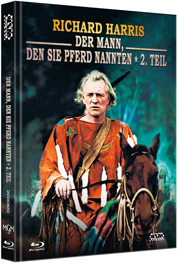 MANN, DEN SIE PFERD NANNTEN, DER - 2. Teil (Blu-Ray+DVD) - Cover D - Mediabook - Limited 99 Edition