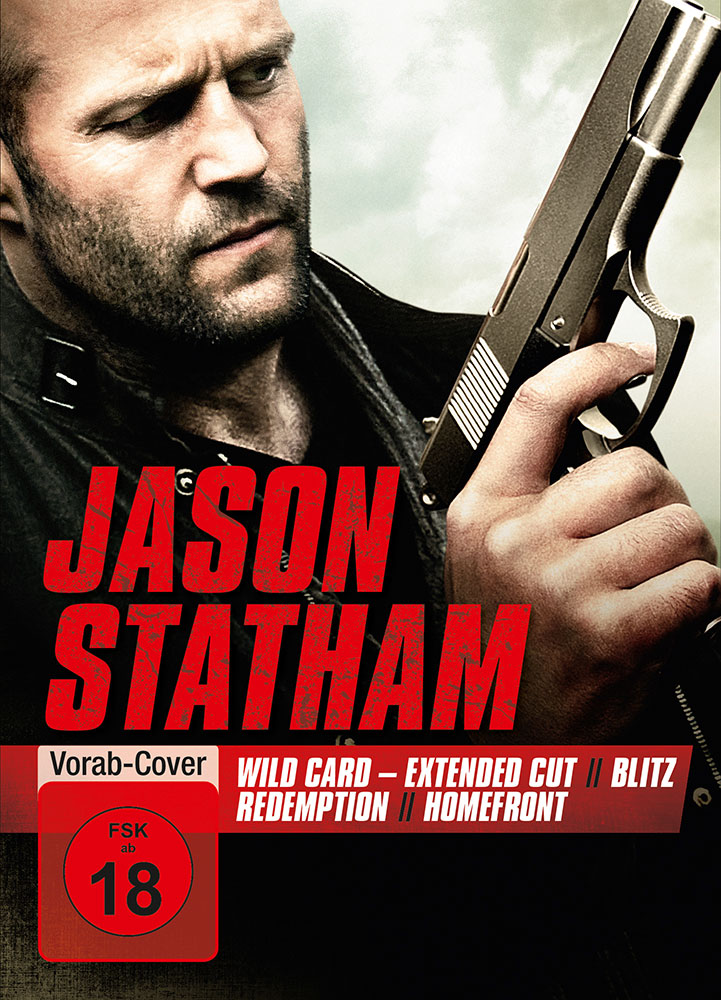 JASON STATHAM BOX (4DVD) (Wild Card - Extended Cut, Homefront, Redemption & Blitz) - Uncut