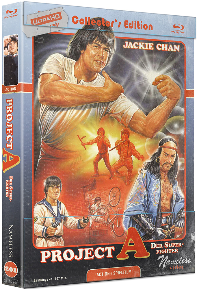 PROJECT A (4K UHD+Blu-Ray) - Cover C - Mediabook - Limited 500 Edition