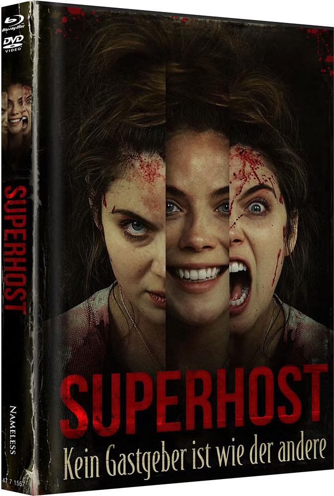 SUPERHOST (Blu-Ray+DVD) - Cover A - Mediabook - Limited 333 Edition