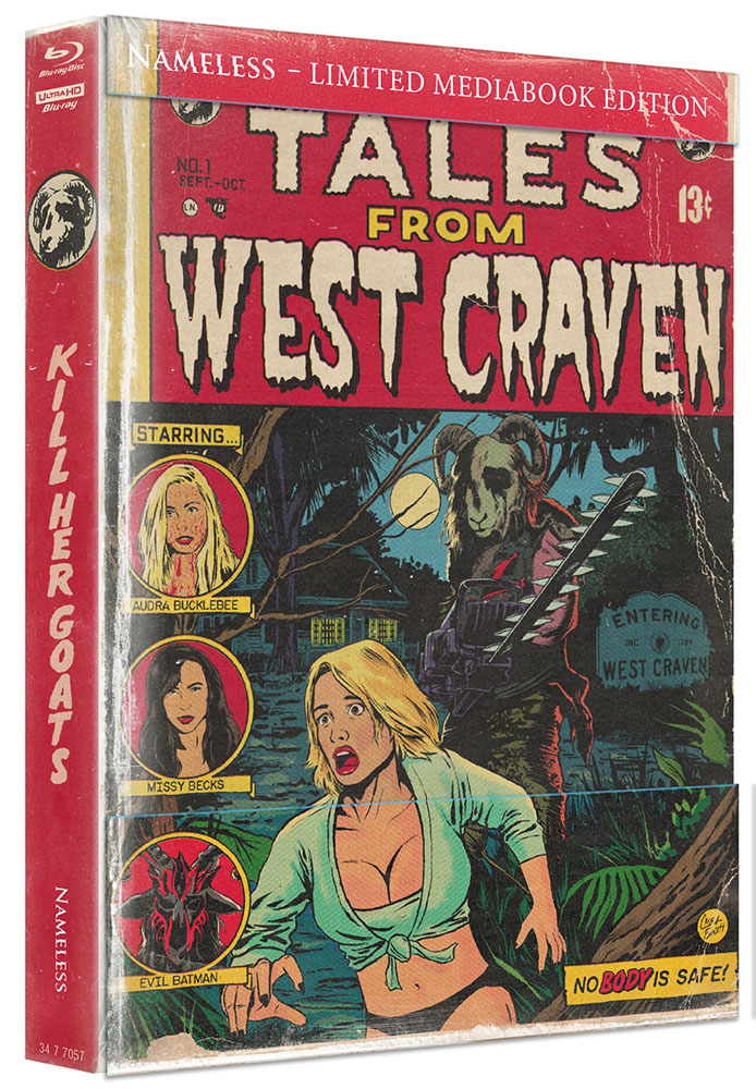 KILL HER GOATS (4K UHD+Blu-Ray) - Cover B - Mediabook (Wattiert) - Limited 333 Edition