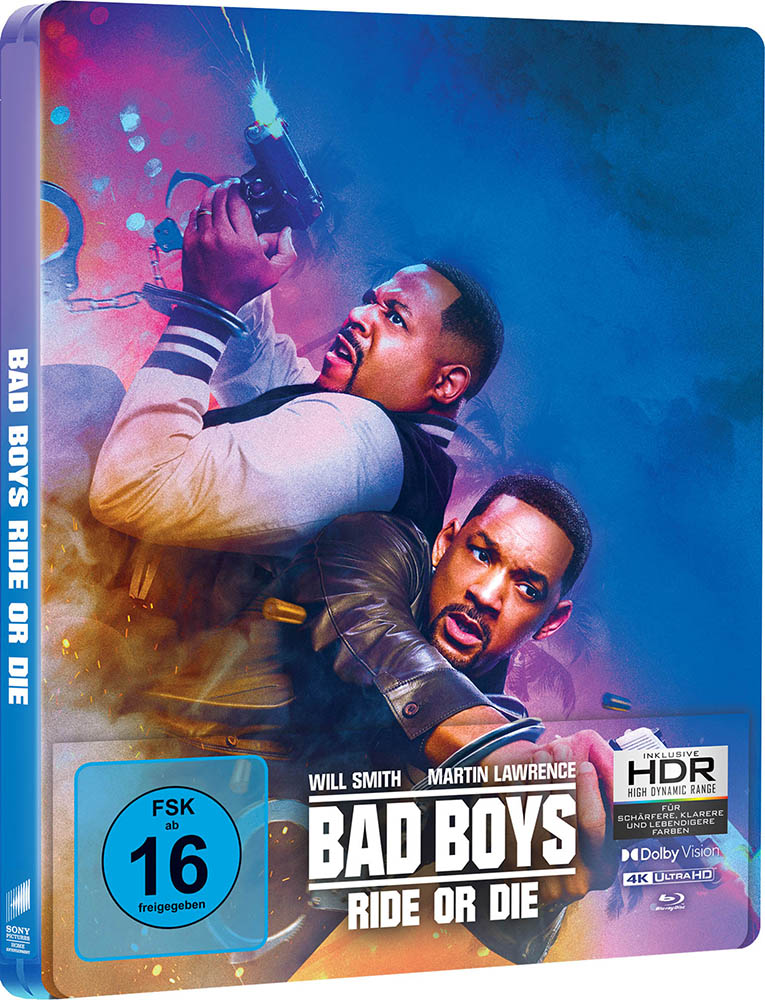 BAD BOYS: RIDE OR DIE (4K UHD+Blu-Ray) - Limited Steelbook Edition