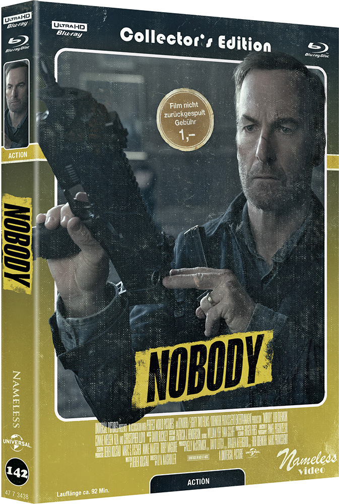 NOBODY (4K UHD+Blu-Ray) - Cover C - Mediabook - Limited 333 Edition