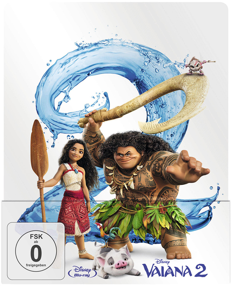 VAIANA 2 (Blu-Ray) - Steelbook - Limited Edition