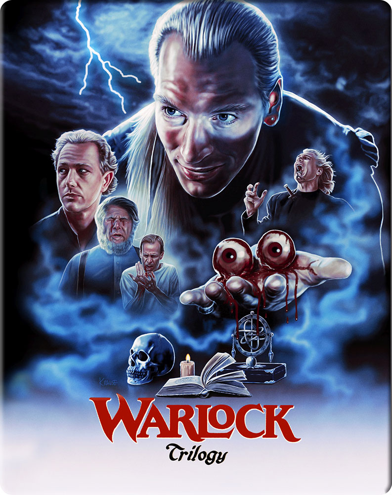 WARLOCK TRILOGY (Blu-Ray) (3Discs) - SteelBook - Limited Edition - Uncut