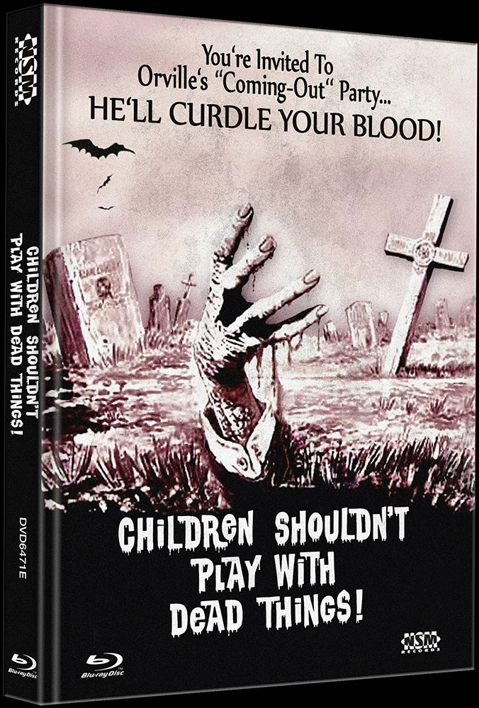 CHILDREN SHOULDNT PLAY WITH DEAD THINGS (Blu-Ray+DVD) - Cover E - Mediabook - Limited 222 Edition