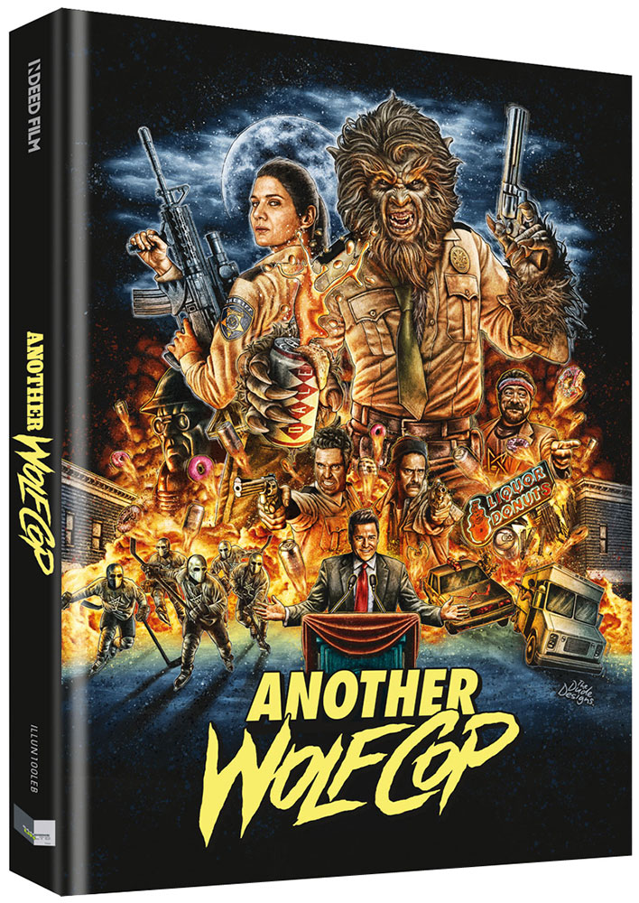 ANOTHER WOLFCOP (Blu-Ray+DVD) - Cover B - Mediabook - Limited 333 Edition