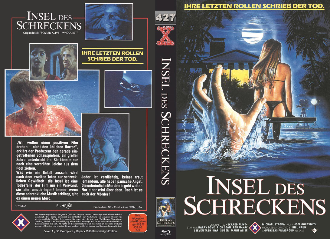 INSEL DES SCHRECKENS (Blu-Ray) - Cover A - große Hartbox - Limited 50 Edition