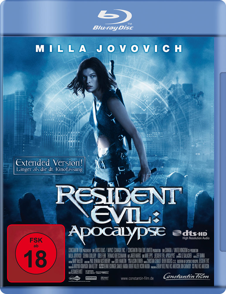 RESIDENT EVIL: APOCALYPSE (Blu-Ray)