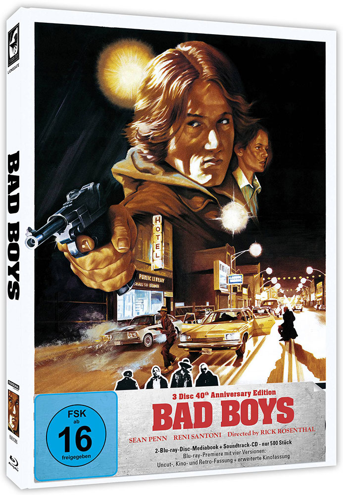 BAD BOYS (2Blu-Ray+CD) - DE-Artwork II - Mediabook - Limited 500 Edition