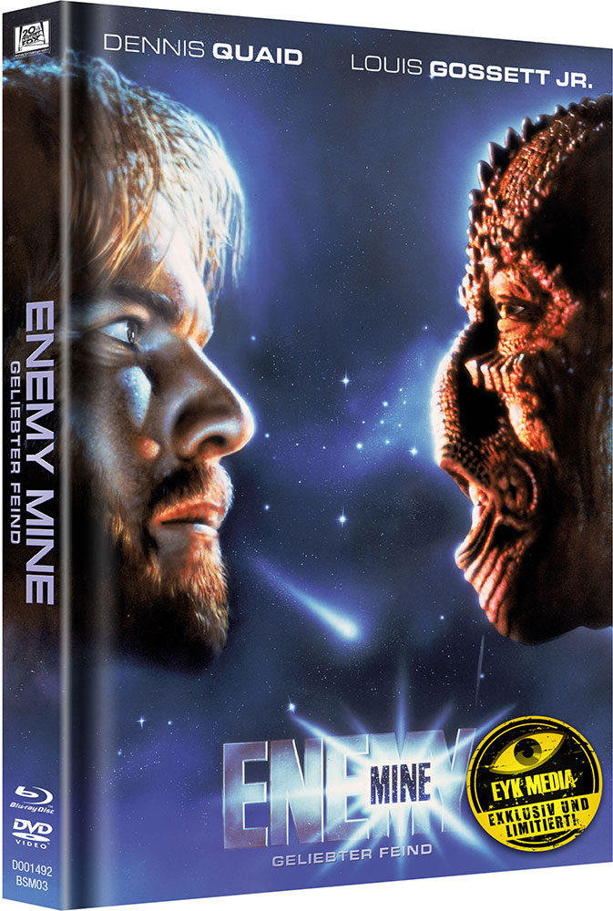 ENEMY MINE (Blu-Ray+DVD) - Cover B - Mediabook - Limited 555 Edition