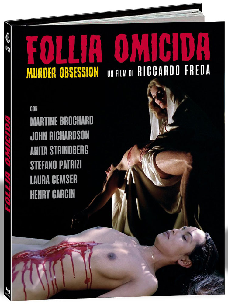 MURDER OBSESSION (FOLLIA OMICIDA) (OmU) (Blu-Ray) - Cover B - Mediabook - Limited 500 Edition