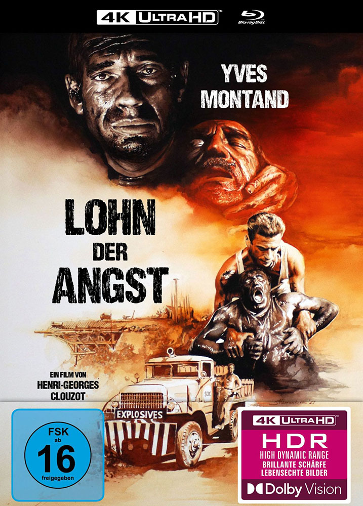 LOHN DER ANGST (s/w)  (4K UHD+Blu-Ray) - Mediabook - Limited Edition