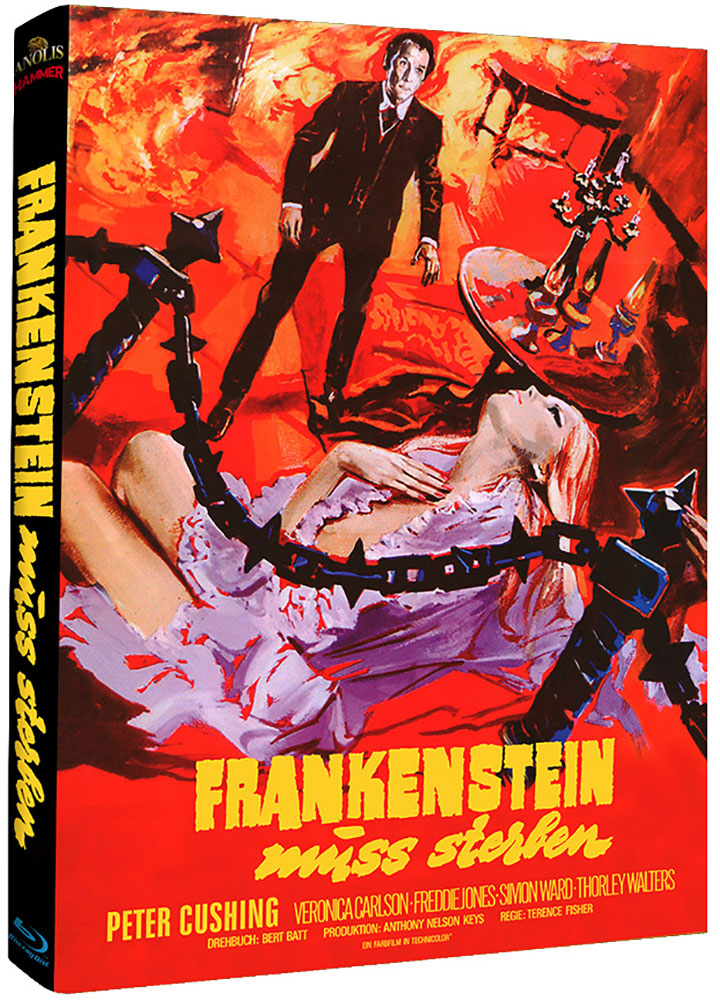 FRANKENSTEIN MUSS STERBEN (Blu-Ray) - Cover D - Mediabook - Limited Edition