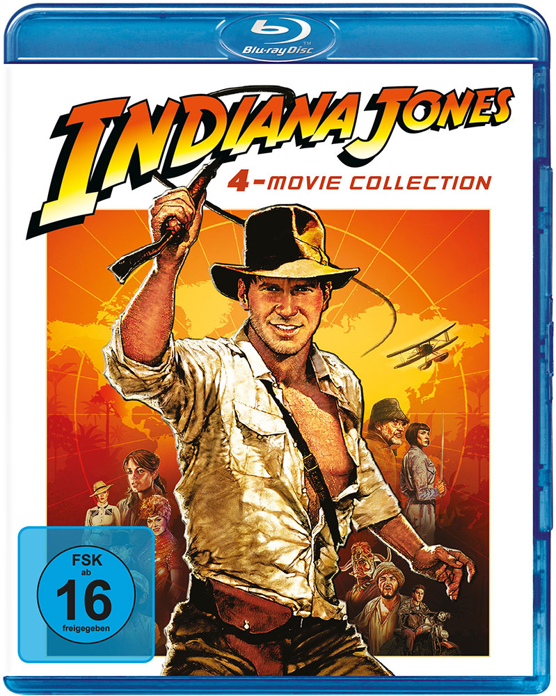 INDIANA JONES - 1-4 (Blu-Ray) (4Discs)