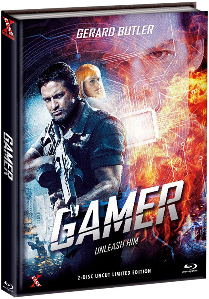 GAMER (Blu-Ray+DVD) - Cover C - Mediabook - Extended Cut - Limited 222 Edition