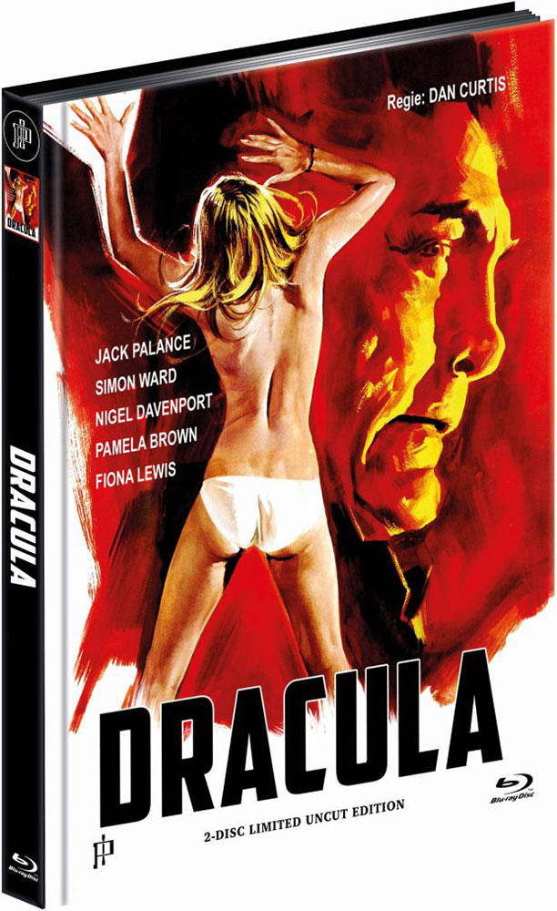 DRACULA (1974) (Blu-Ray+DVD) - Cover A - Mediabook - Limited 111 Edition