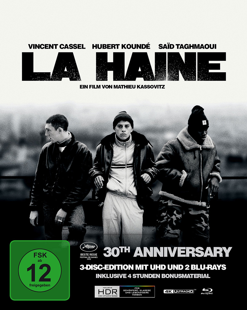 LA HAINE - HASS (4K UHD+2Blu-Rays) - Mediabook - Limited Edition