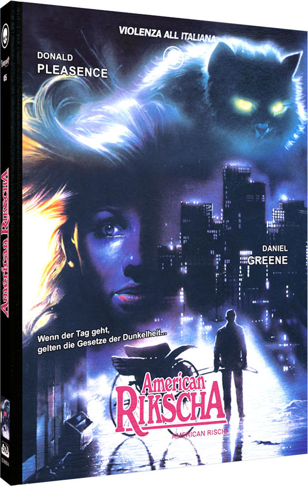 AMERICAN RIKSCHA (Blu-Ray+DVD) - Cover A - Mediabook - Limited 666 Edition