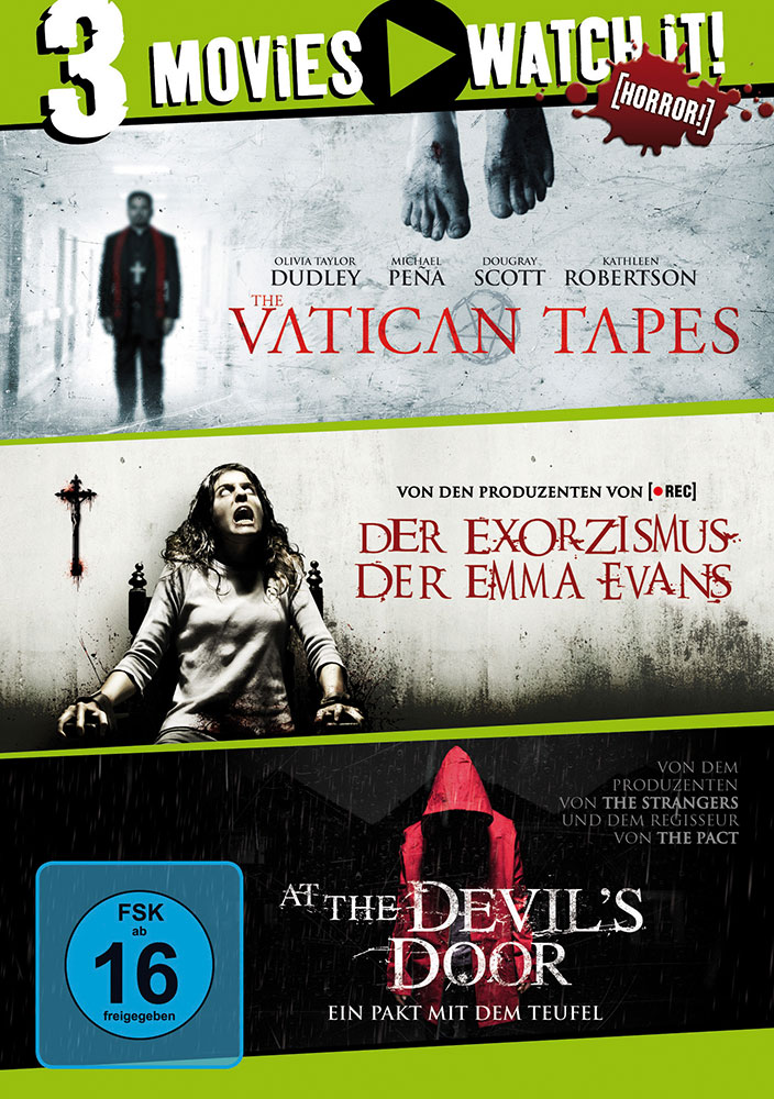 VATICAN TAPES / DER EXORZISMUS DER EMMA EVANS / AT THE DEVILS DOOR (3DVD)