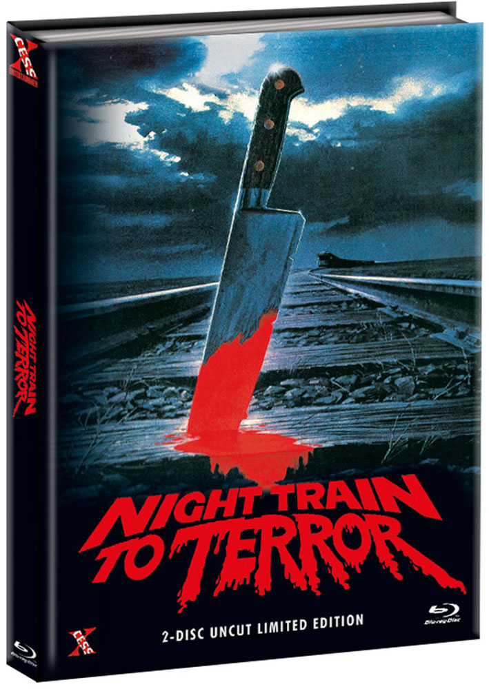 NIGHT TRAIN TO TERROR (Blu-Ray+DVD) - Cover A - Mediabook - Limited 444 Edition