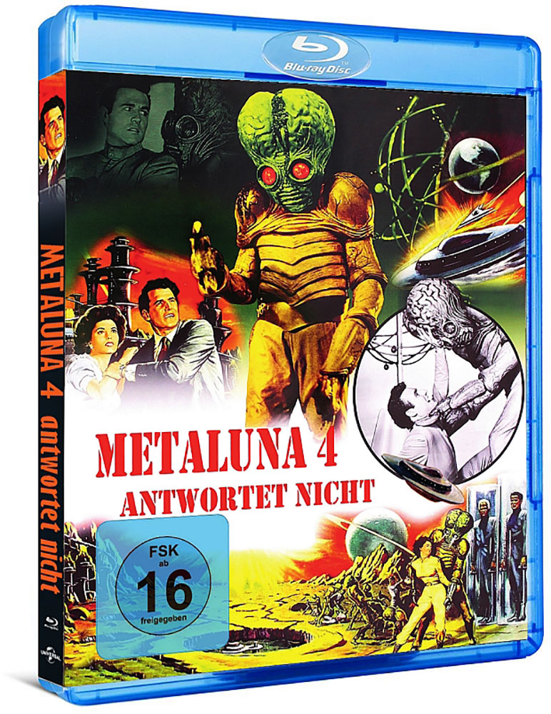 METALUNA 4 ANTWORTET NICHT - THIS ISLAND EARTH (Blu-Ray) - Cover C - Limited 300 Edition