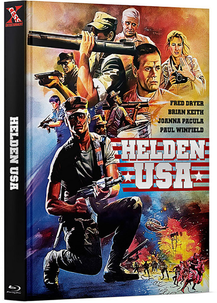 HELDEN USA - DEATH BEFORE DISHONOR (Blu-Ray+DVD) - Cover C - Mediabook - Limited 222 Edition