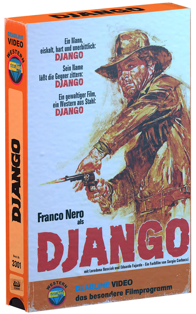 DJANGO (Blu-Ray+DVD) - Limited VHS Edition
